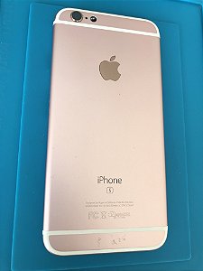 Carcaça Chassi Iphone 6s Rose Original Apple Com Detalhe