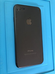 Carcaça Chassi Iphone 7  Preta Fosco marcas