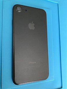 Carcaça Chassi Iphone 7 Preta Original Apple.