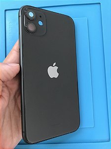 Carcaça Chassi Iphone 11 Preto Original Apple