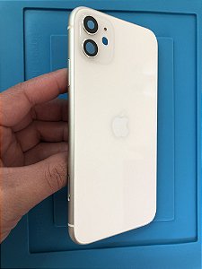 Carcaça Chassi Iphone 11 Branco Original Apple