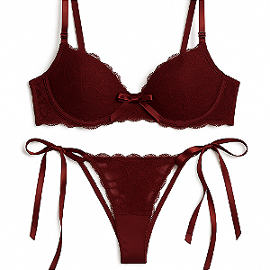 Conjunto Bella Notte – Renda com Toque de Cetim