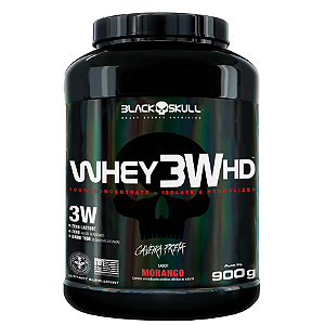 Whey 3W HD - 900g - Black Skull