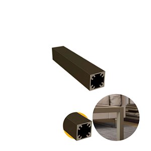 PERFIL RM-284 LINK C/1 ABA PRETO 3MTS ( APENAS RETIRADA )