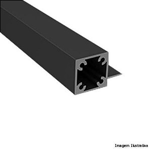 PERFIL RM-284 LINK C/1 ABA PRETO 3MTS ( APENAS RETIRADA )