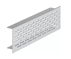 Grade Ventilação 500mm ANOD/FOSCO