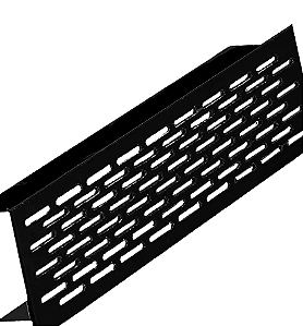 GRADE VENTILAÇAO PRETO 600mm