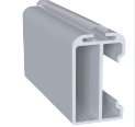 CABIDEIRO CINTRE P/LED RM-369 NAT FOSCO 3MTS ( SOMENTE RETIRADA )