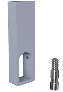 SUP.CENTRAL CABIDEIRO CINTRE FIX MDF PRETO