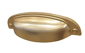 PUXADOR COLONIAL 115-096 DOURADO FOSCO