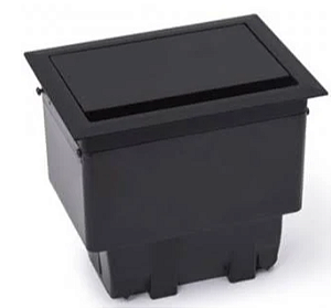 CAIXA OPENBOX ABS PRETO PINT 4BL 2EL/1BC/1RJ45-KEY