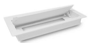 COLAR/TAMPA CLEAN ABS PINTADO S170 - BRANCO