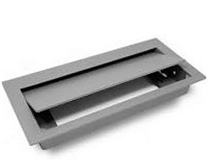 COLAR/TAMPA CLEAN ABS PINTADO S170 - PRATA