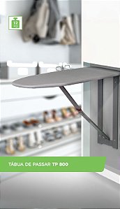 TABUA PASSAR TP800 ARTICULADA CINZA