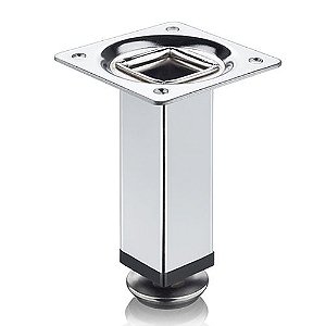 PE QUADRADO S-009 100MM CROMADO
