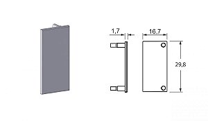 PONTEIRA 02 5046T/4016T/8013TT/INOX PAR
