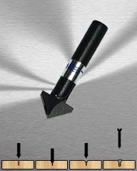 ESCAREADOR FIXO 45° 12MM HAS 10MM REF:029 METALI