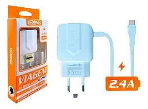 CARREGADOR V8 2.4 IT BLUE LE238V