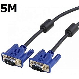 CABO VGA + VGA 5M KNUP KP-YP5002