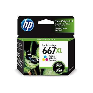 CARTUCHO HP 667XL COLOR 8ML