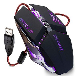 MOUSE GAMER METALIZADO INFOKIT GM-705