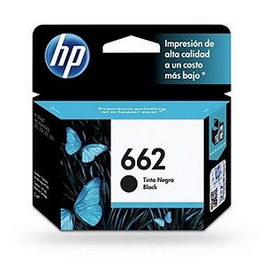 Cartucho HP 662 Preto 2ml