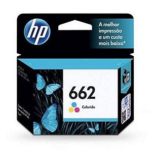 Cartucho HP 662 Colorido 2ml