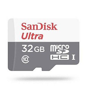 Cartão de Memória 32GB SanDisk Ultra Classe 10 100mbs