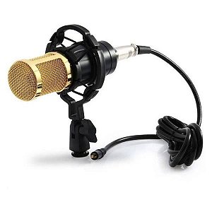 Microfone Condensador Profissional B-Max BM-800