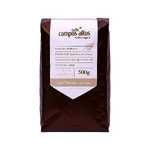 Café Especial Campos Altos em GRÃOS 500 gramas