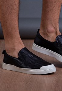 Slip On Vidic Preto Tressê