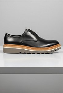 Sapato Derby Tratorado Vidic Black