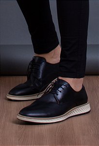 Sapato Derby Monaco Vidic Preto