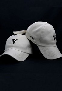 Boné Dad Hat Bege Logo V Vidic