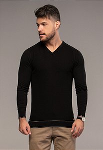 Suéter Gola V Preto Vidic