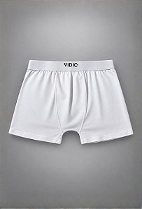 Cueca Boxer Vidic Branca