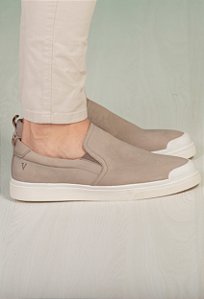 Slip On Cinza Fosco Vidic