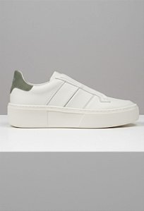 Tênis Sneaker Vidic Kiev Branco e Verde