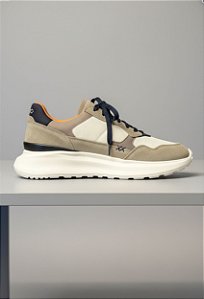 Sneaker Vidic Volcan Cinza Retrô