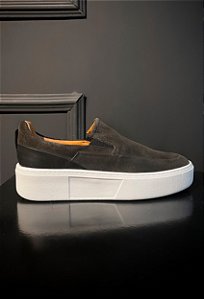 Slip On Vidic Munique Camurça