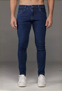 Calça Jeans Skinny Vidic Azul Indigo