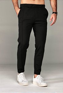 Calça Alfaiataria Tech Vidic Preta