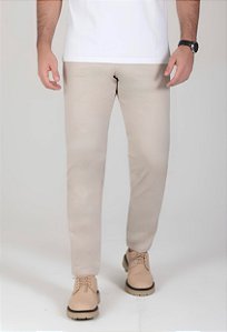Calça Alfaiataria Slim Vidic Areia