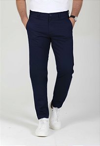 Calça Alfaiataria Slim Vidic Marinho