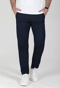 Calça Alfaiataria Slim Vidic Marinho