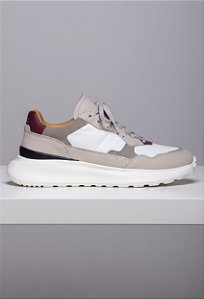 Sneaker Vidic Volcan Bege Retrô