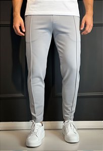 Calça Alfaiataria Tech Vidic Cinza