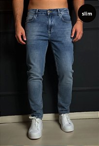 Calça Jeans Slim Vidic Vintage