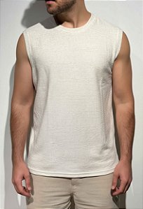 Regata Machão Areia Texturizada Vidic