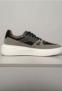 Sneaker Bronx Grafite Camurça Vidic